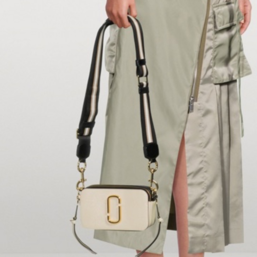 NWT Marc Jacobs The Snapshot Leather Camera Crossbody Bag Saffiano Leather - Picture 5 of 15